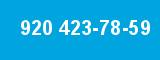 920 423-78-59 920 423-78-59